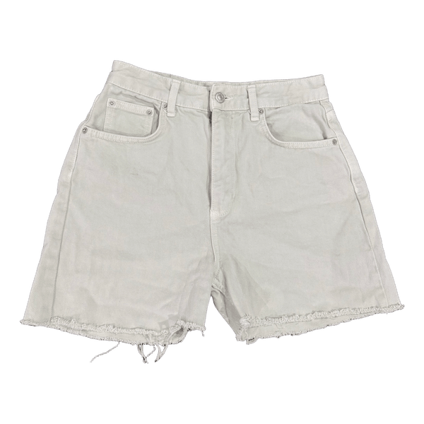 Pull&Bear white denim shorts