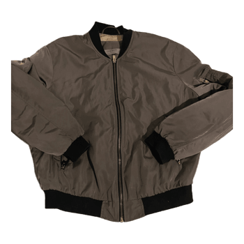 Harmaa Zara bomber-takki