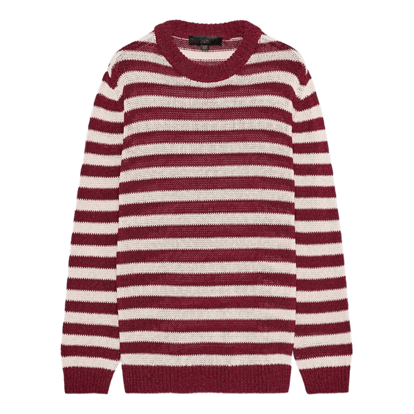 Rustik sweater i strik