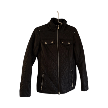 Quilted black jacket 36/S