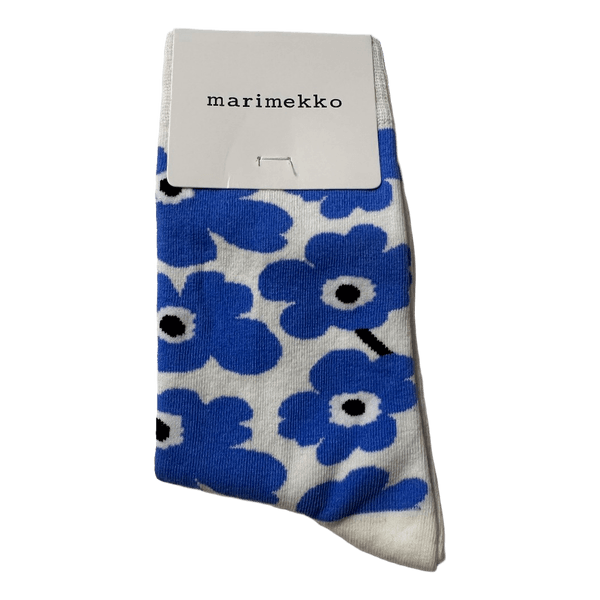 Marimekko floral pattern socks