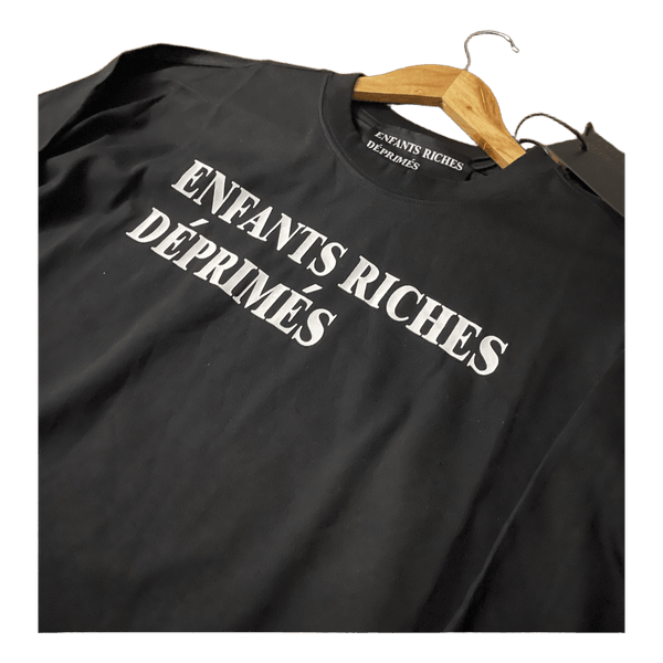 Black ERD cotton t-shirt