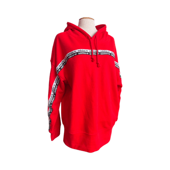Punainen Adidas huppari 