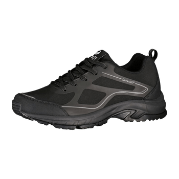 Black low outdoor shoes