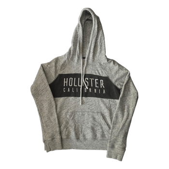 Grey Hollister hoodie