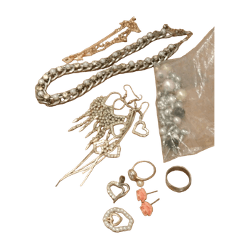 Glitter jewelry