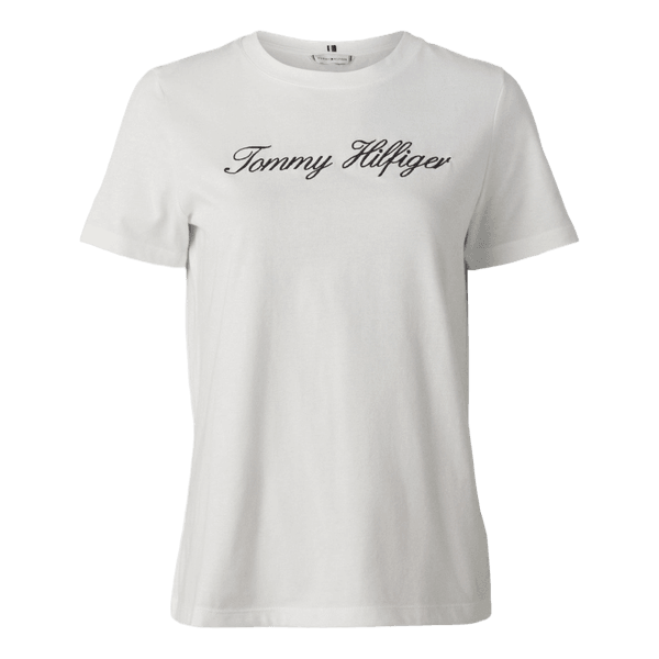 Valkoinen Tommy Hilfiger t-paita