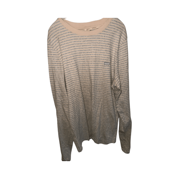 Beige/kermaraidallinen pusero