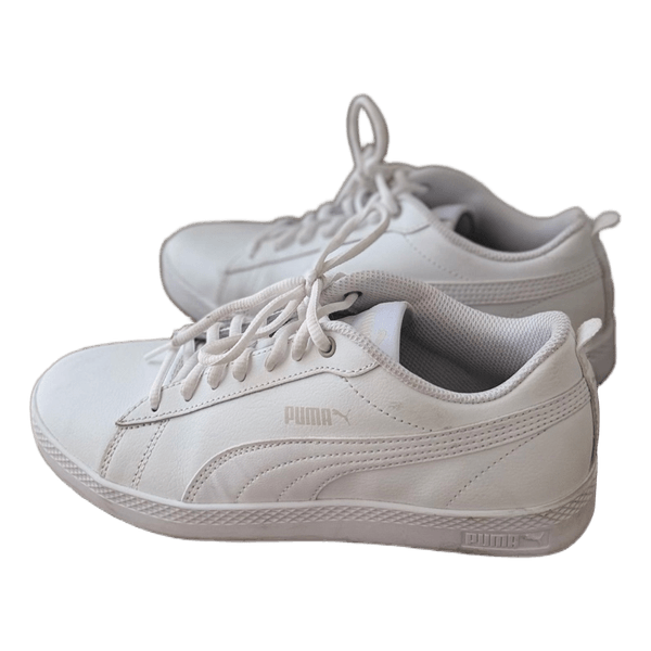 White Puma sneakers