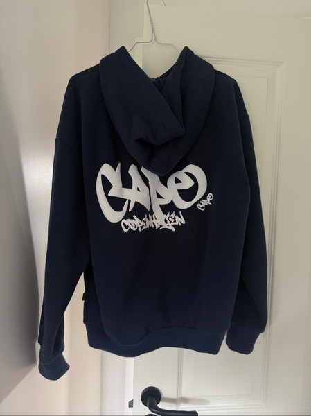 Navy CapeCape Hoodie