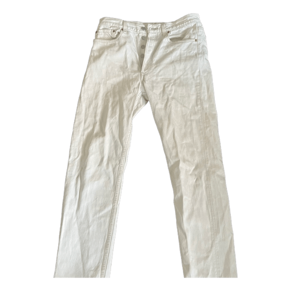 Valkoiset Levi 501 farkut