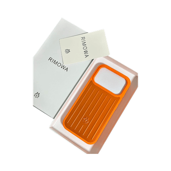 Orange iPhone 17 Pro Rimowa phone case