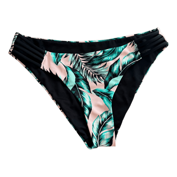Reserved leaf print bikini