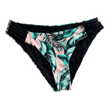 Reserved leaf print bikini