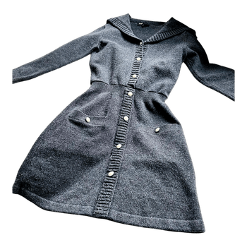 Wool knitwear dress