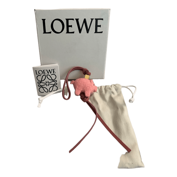 Loewe Pig bag charm