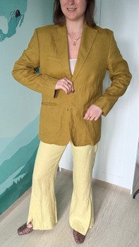 100% Linen Set from Mango (Blazer + Pants)