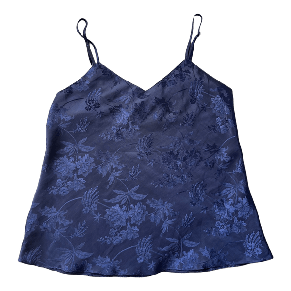 Navy floral camisole top