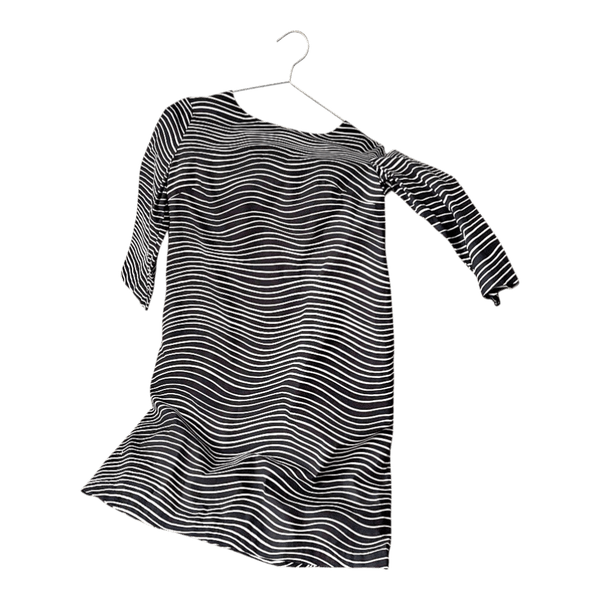Marimekko wavy stripe dress