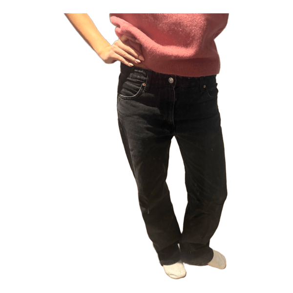 Bershka loose straight jeans