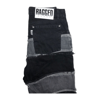 Ragged jeans jeans