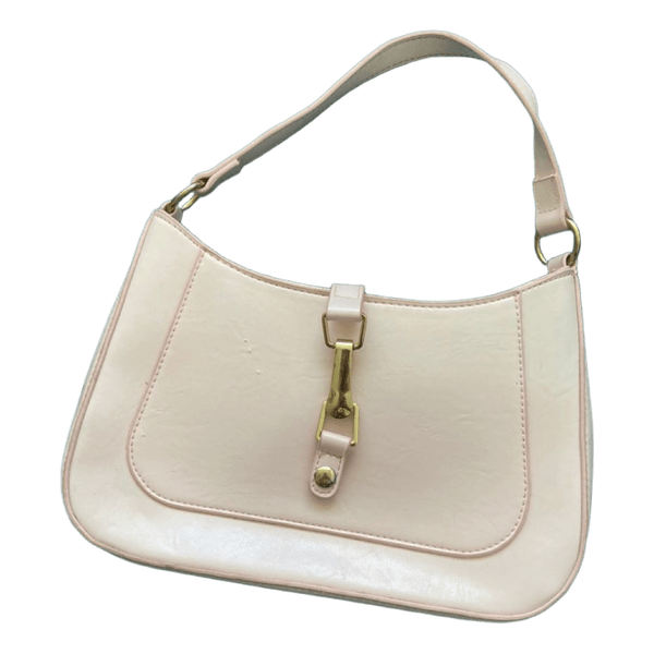 Light pink shoulder bag