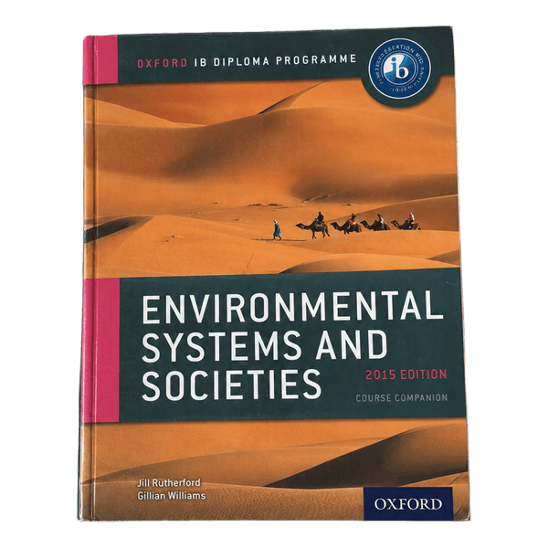 Oxford IB environmental systems textbook