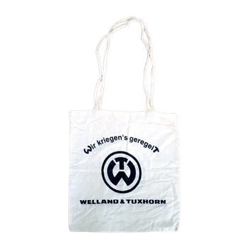 Welland & tuxhorn cotton bag/kaupan päälle 