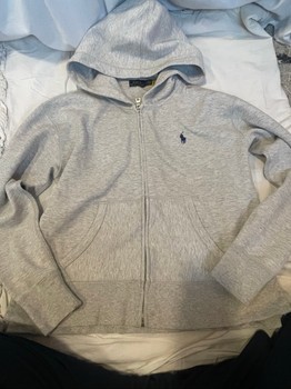 Grå Polo Ralph Lauren hættetrøje