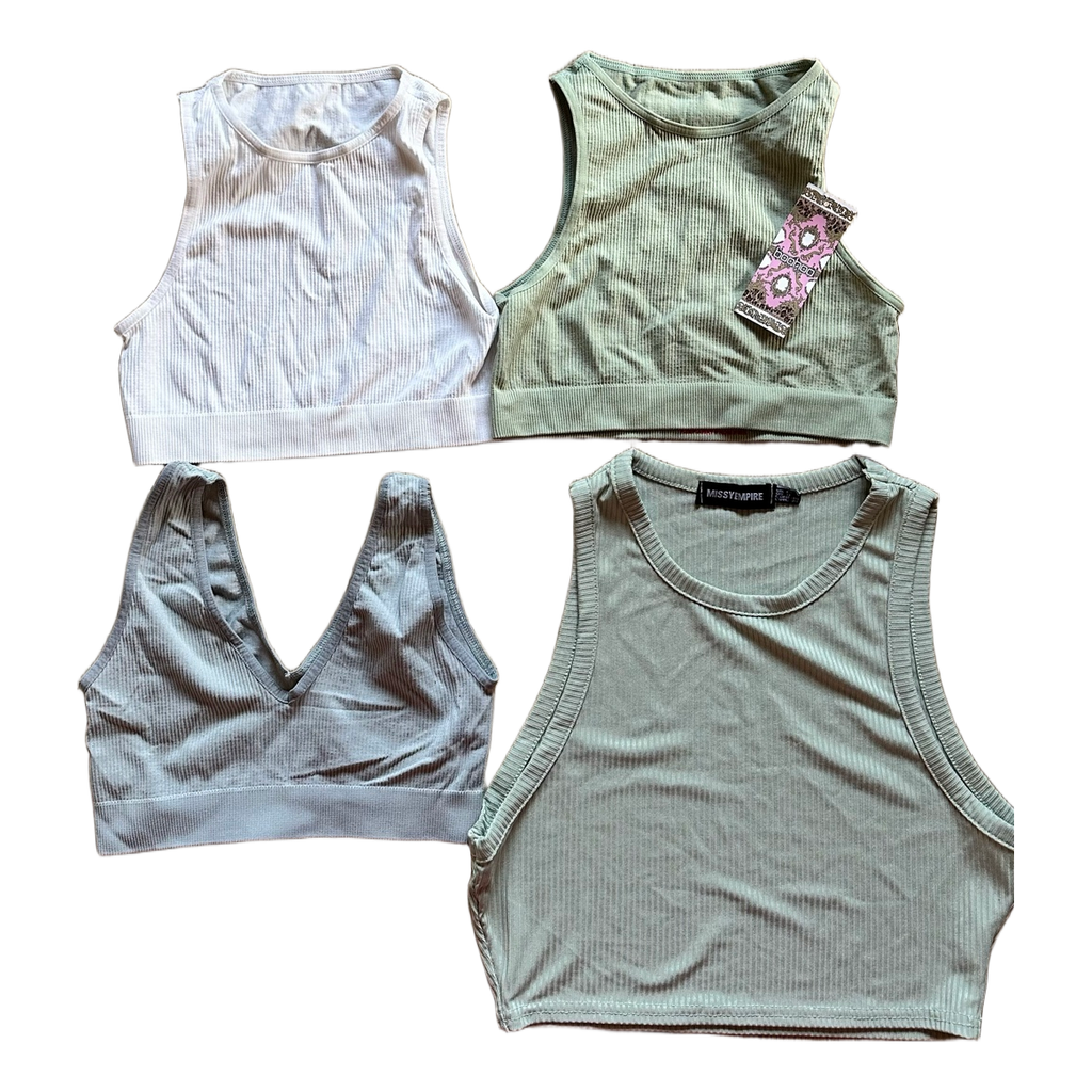 Bundle of cropped tops Boohoo/Mis Pap