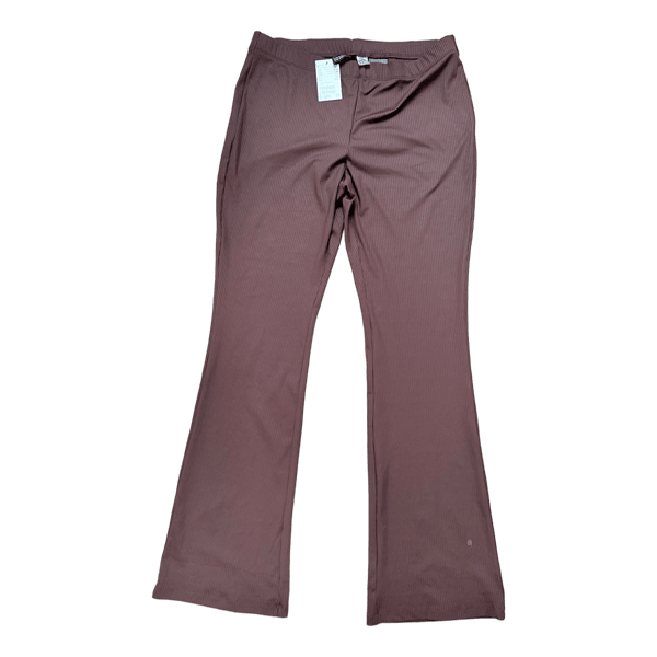 Brown ribbed trousers