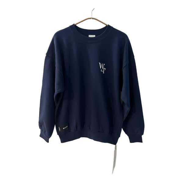 WTAPS Navy Crewneck Sweatshirt Size 02 / M