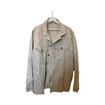 Beige/harmaa kauluspaita