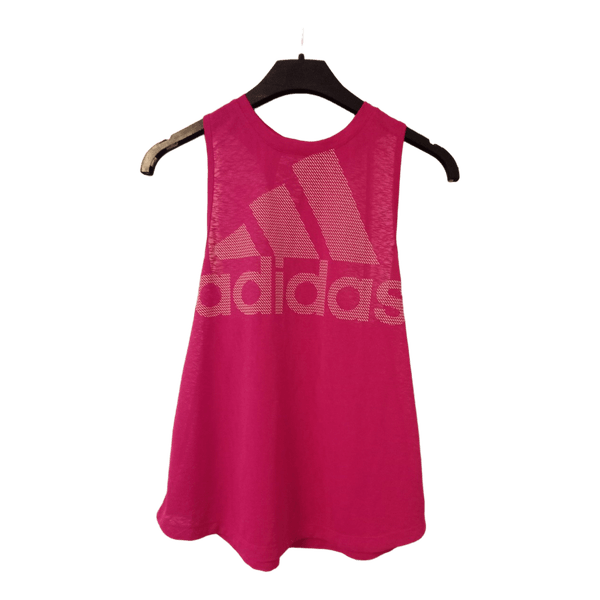 Pink Adidas tank top