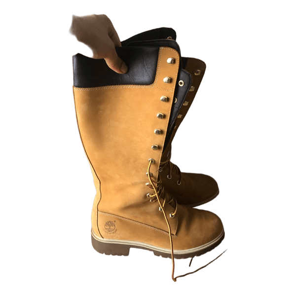 Høje Timberland snørestøvler