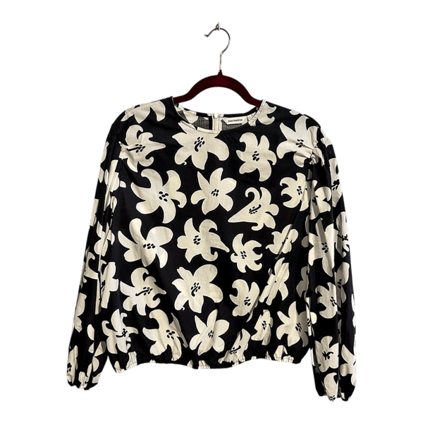 Marimekko Gillaug Villinarsissi blouse