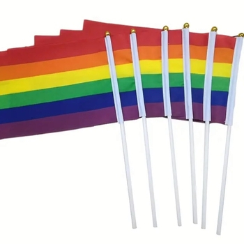 🏳️‍🌈 Mini Pride-lippu varrella – 1 kpl