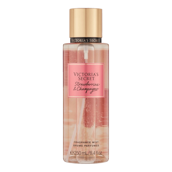 Strawberries and champagne mist