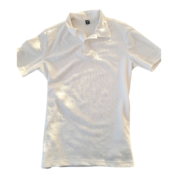 White polo shirt