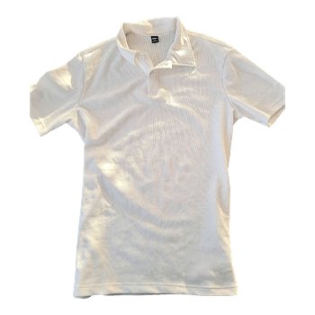 White polo shirt