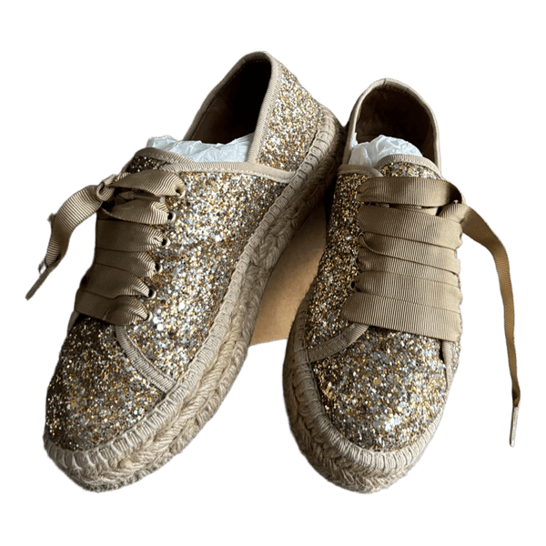 Originalsin Oslo kultaiset glitter tennarit 37