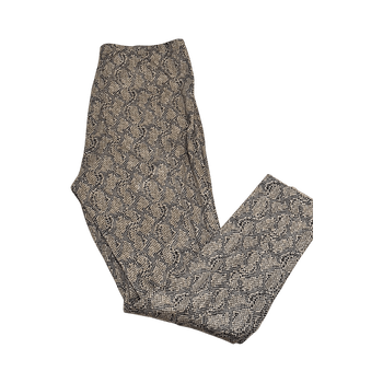 Snake print trousers Zara 