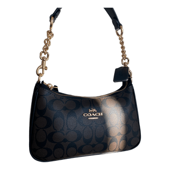 Coach classic shoulder bag brown
