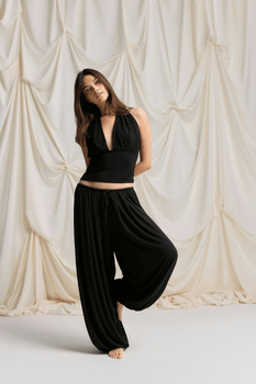 Balloon loungewear trousers