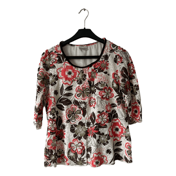 Floral lace top