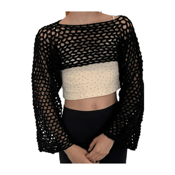 Itse virkattu top
