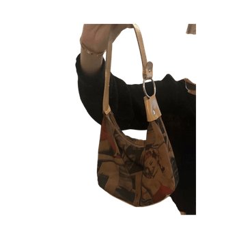 Pinup print shoulder bag