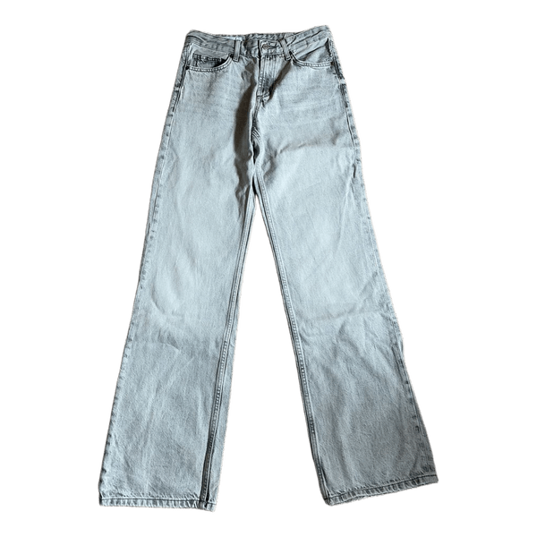 Zara grå wide leg jeans