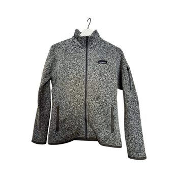 Harmaa Patagonia fleece-takki