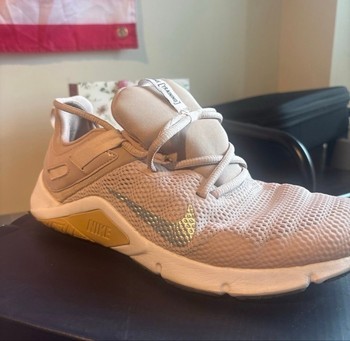 Nike beige training sneakers